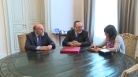 fotogramma del video Serracchiani incontra nuovo rabbino capo di Trieste ...